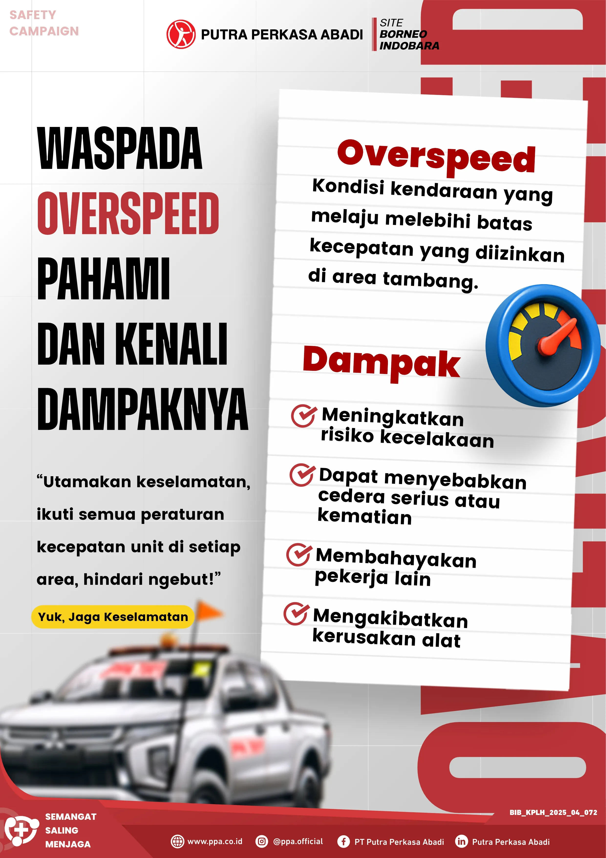 Waspada Overspeed, Kenali Dampaknya Sebelum Terjadi Insiden